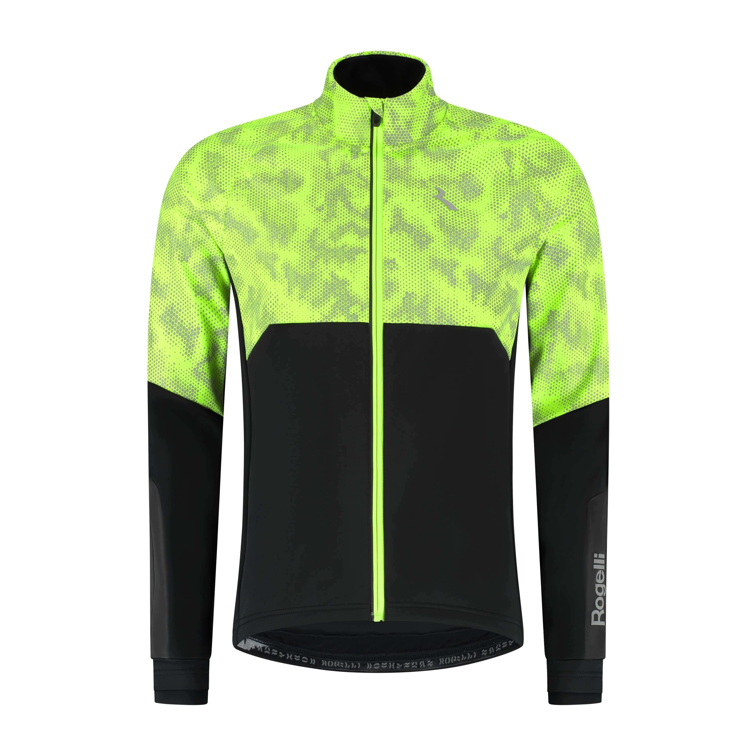 Rogelli Essential Hi Vis II zimní cyklistická bunda