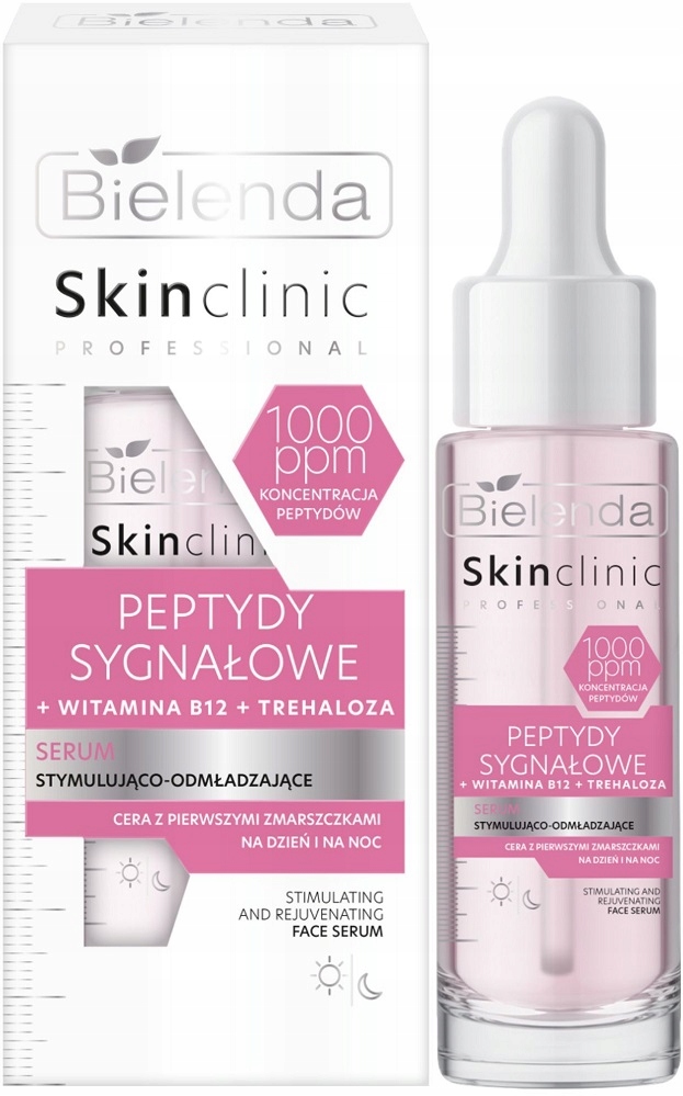 BIELENDA SKIN CLINIC PROFESSIONAL PEPTYDY SYGNAŁOWE SERUM ODMŁADZAJĄCE 30ml Marka Bielenda