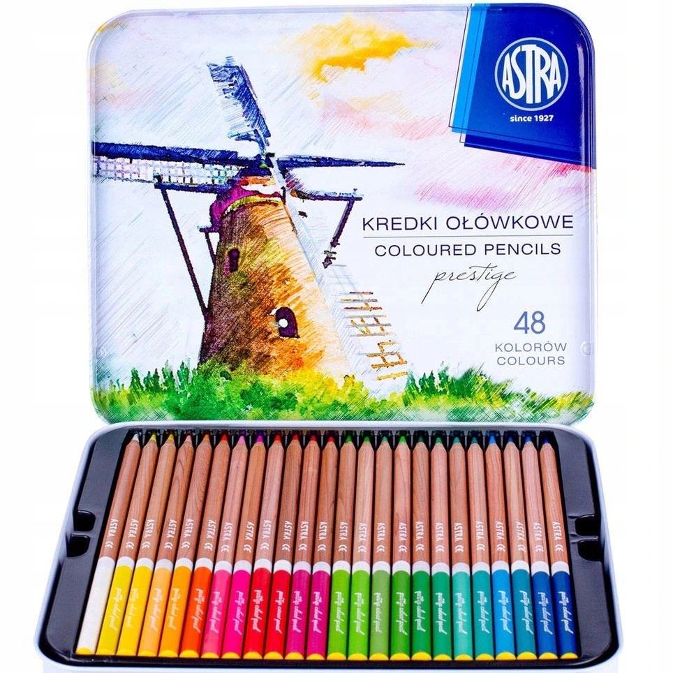 

Astra Prestige Kredki Ołówkowe Drewno Cedrowe 48 k