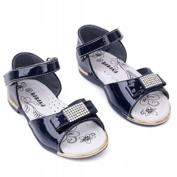 

Sandałki granatowe Jeremius 22 Granatowy