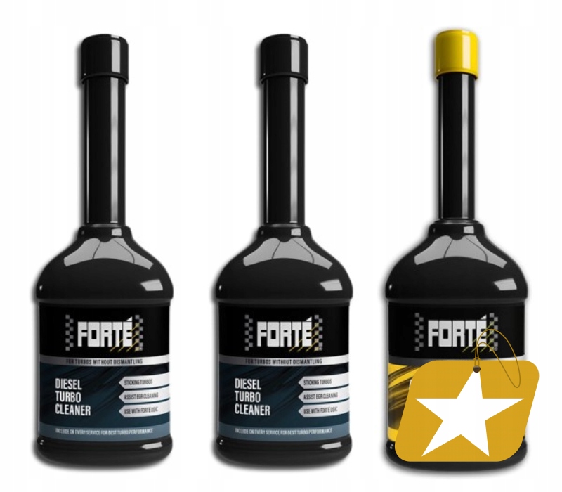 FORTE ZESTAW CZYSTE TURBO + UKŁAD PALIWOWY