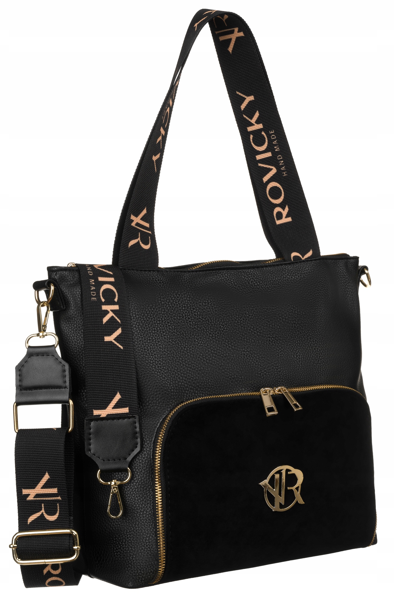 Shopperka Rovicky, prostorná kabelka přes rameno, městská, elegantní