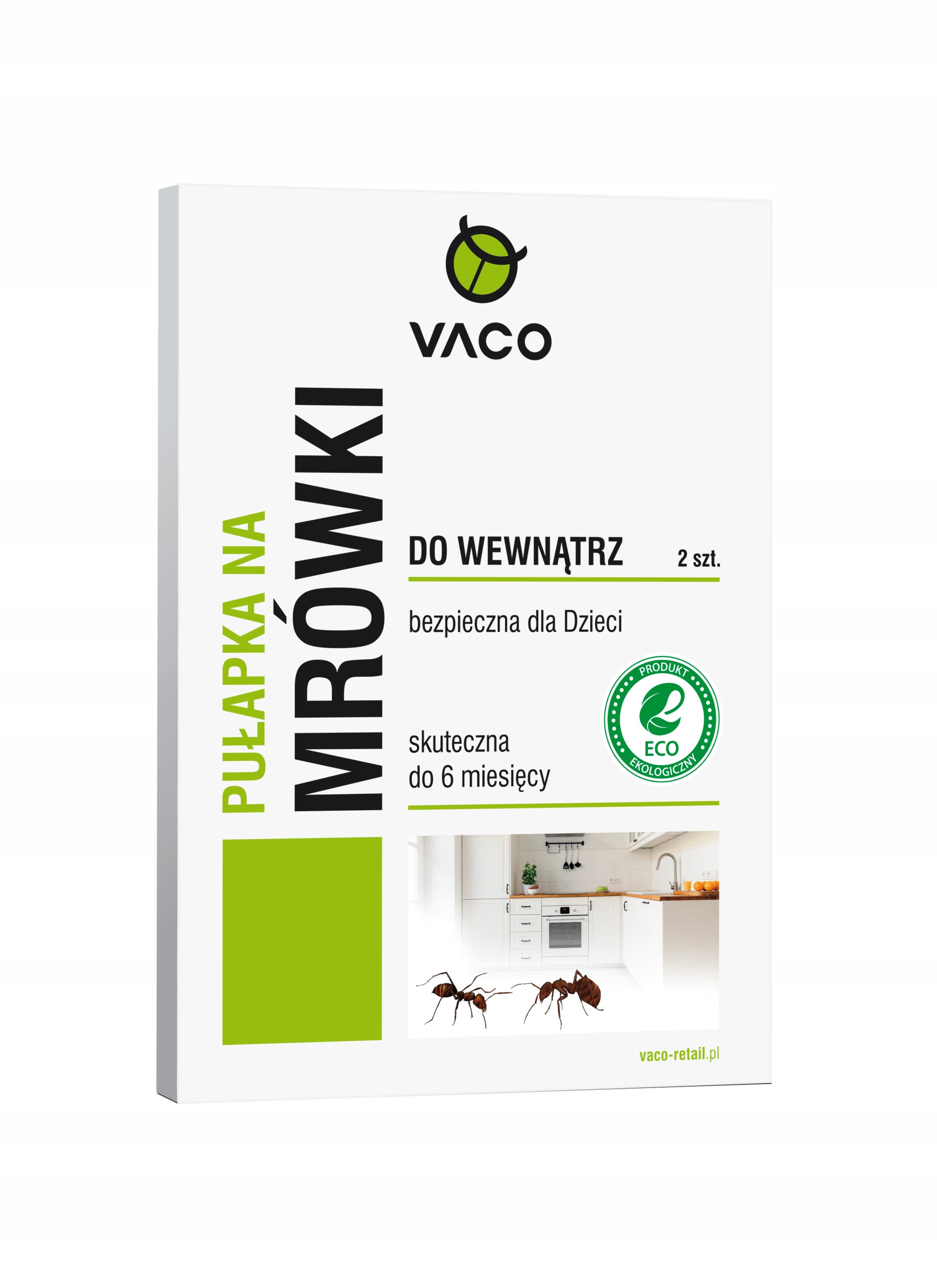 

Ekologiczna Pułapka Atraktantowa na Mrówki Vaco