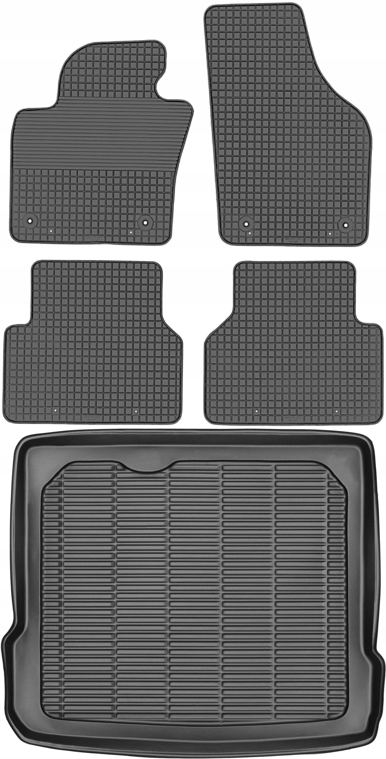 Audi Q3 I Crossover 11-18 Koberce batožinový priestor