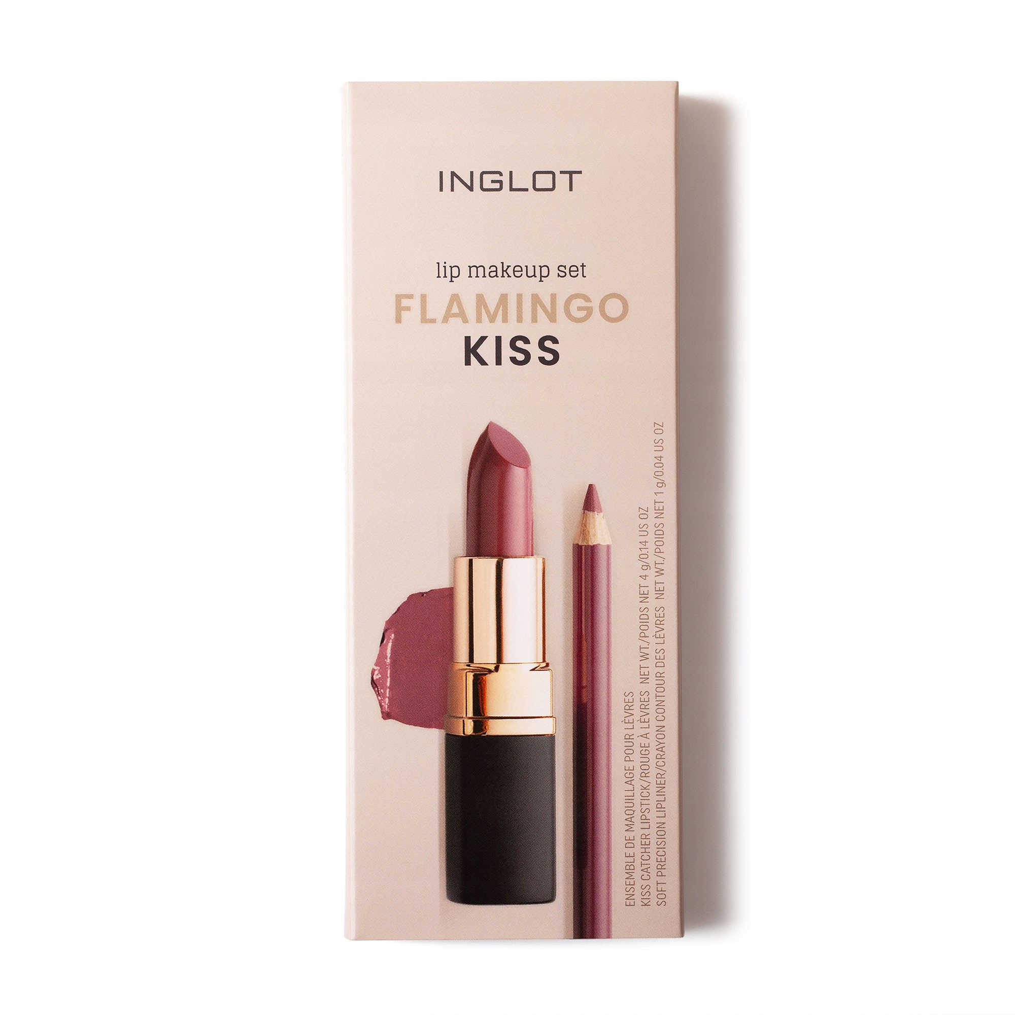 Sada na líčení rtů Flamingo Kiss Inglot