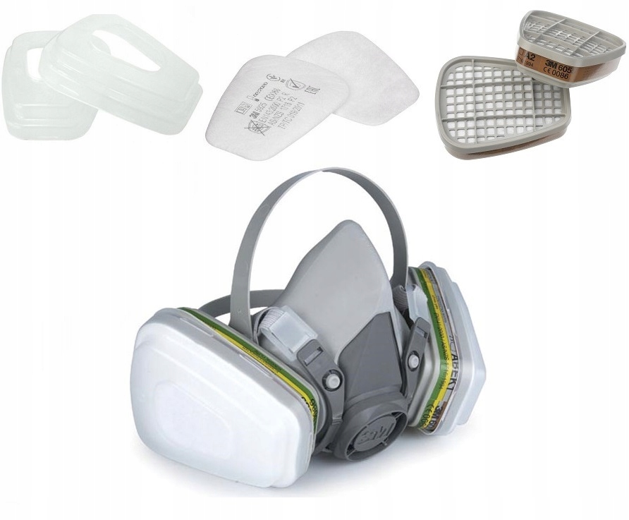 

Maska 3M 6300 do Oprysków dla Ogrodnika Sadownika