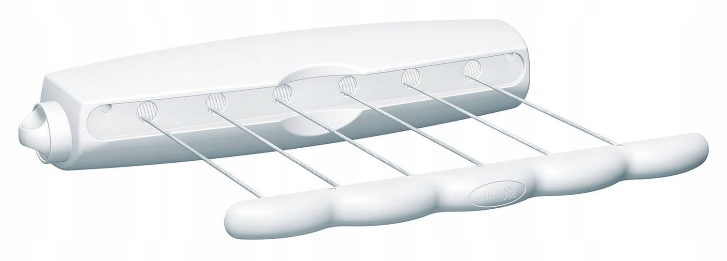 Levně Sušák Koupelnová Sušička Balkonová 6 Provázků 21 M Sušení Oblečení Šňůra