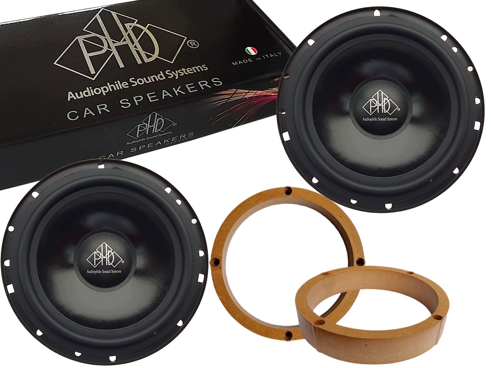 Phd Cf Metal 72 automobilové reproduktory 165 mm Audi Q3 III 3 zadní