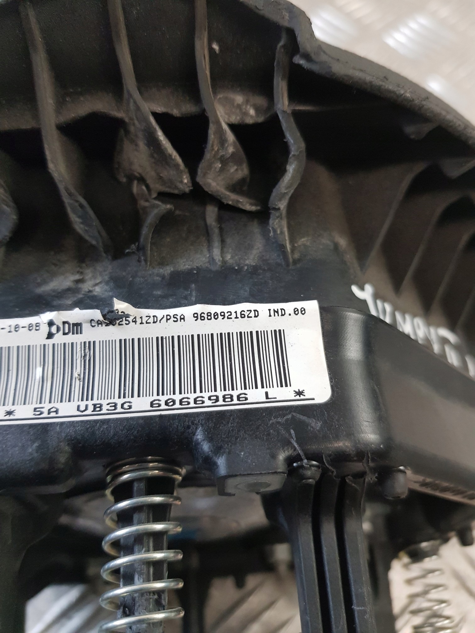 Airbag Volant CITROEN JUMPY II 2008r 96809216ZD