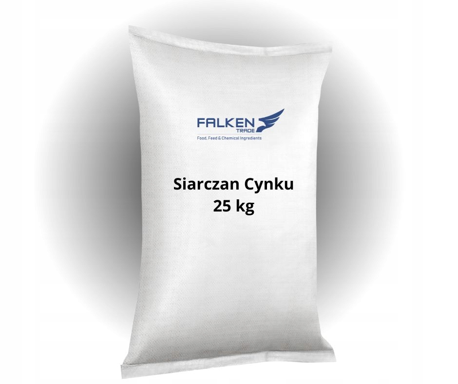 Siarczan Cynku 25 kg Paszowy Techniczny – Cynk do Pasz, Worek 25kg