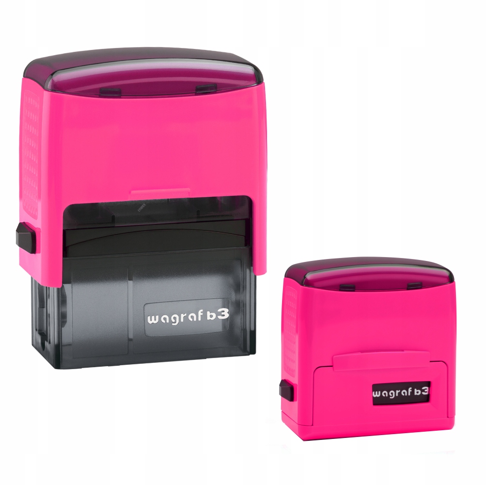 PIECZĄTKA firmowa WAGRAF B3 - linii- Projekt+GUMKA Marka Wagraf