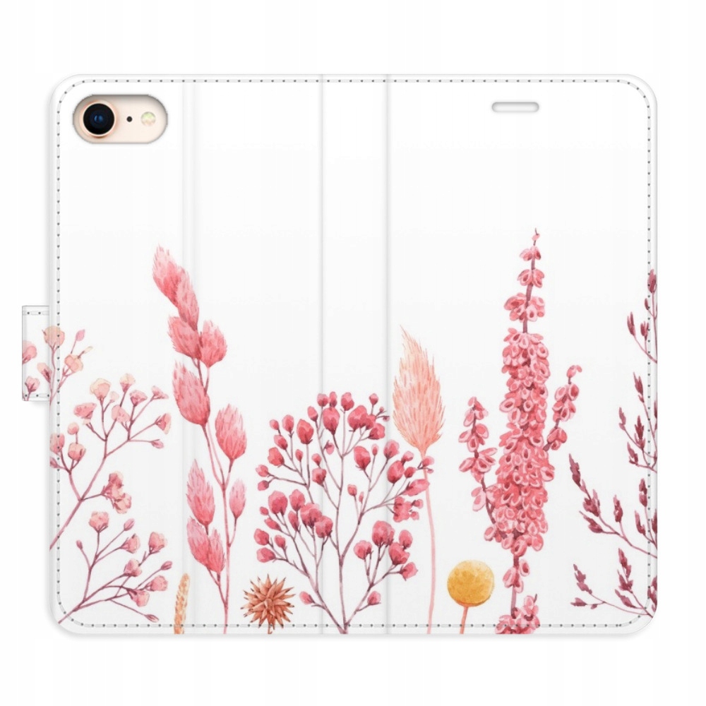 Etui z klapką iSaprio Pink Flowers 03 do iPhone 7/8/SE 2020