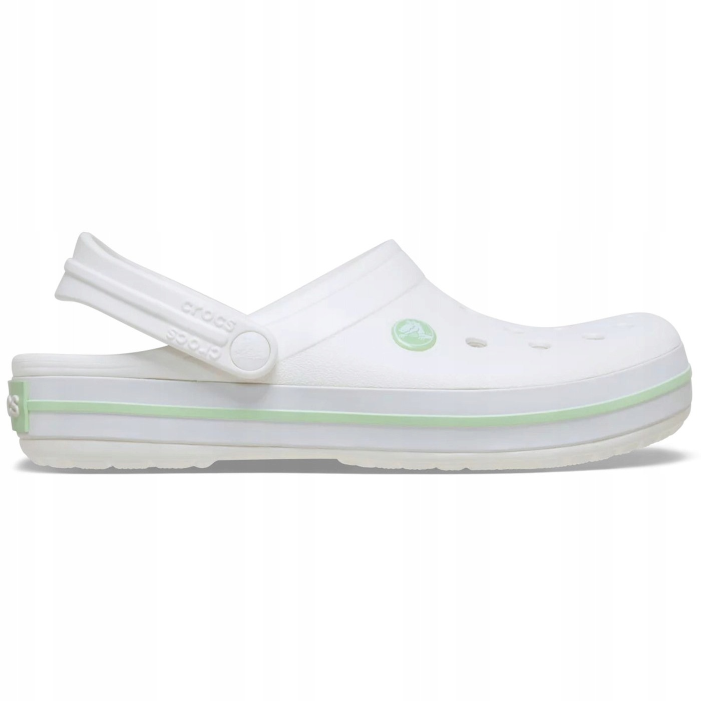 Crocs Nazouváky Unisex Crocband 11016-1YL Croslite Bílé 42-43
