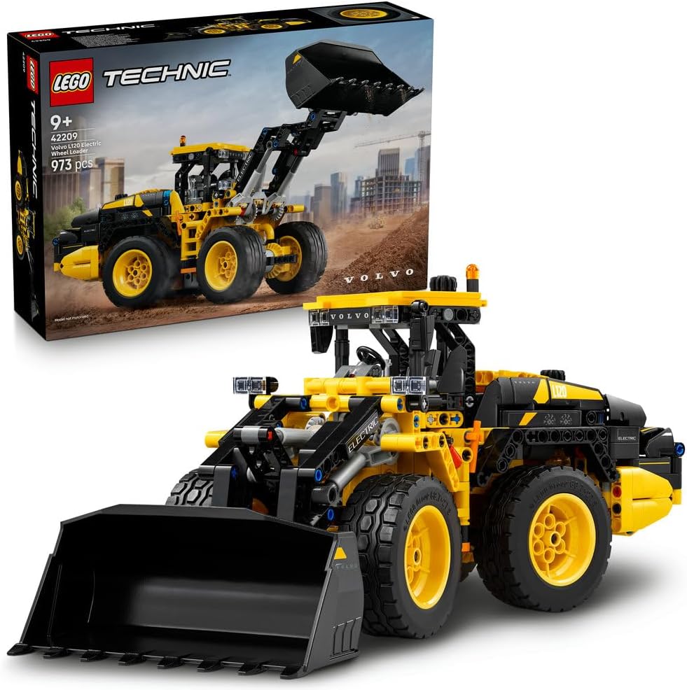 Lego Technic Kolový nakladač Volvo L120 Electric 42209 Od 9 let