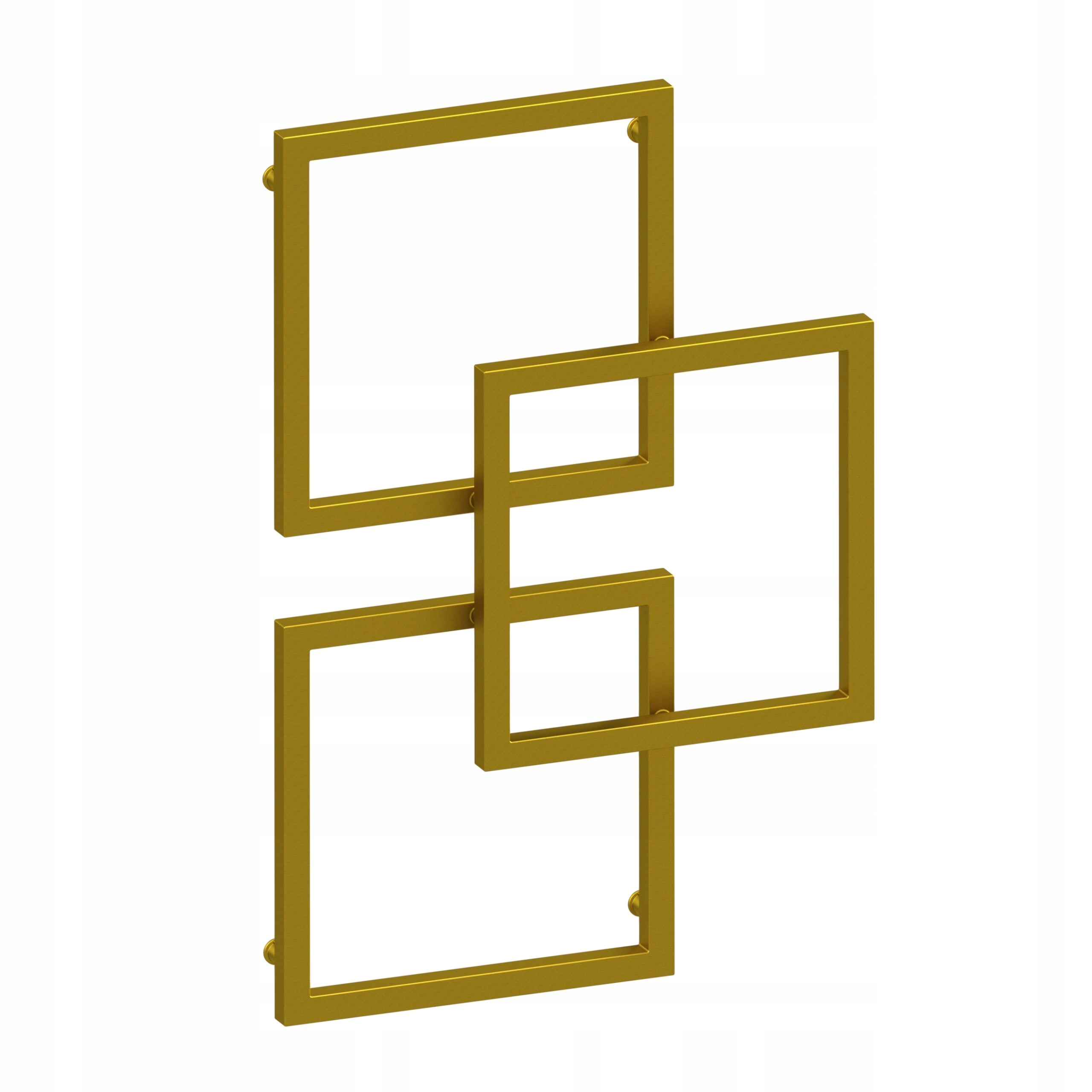 Dekorativní Radiátor Quatro H1000 L660 Zlatý