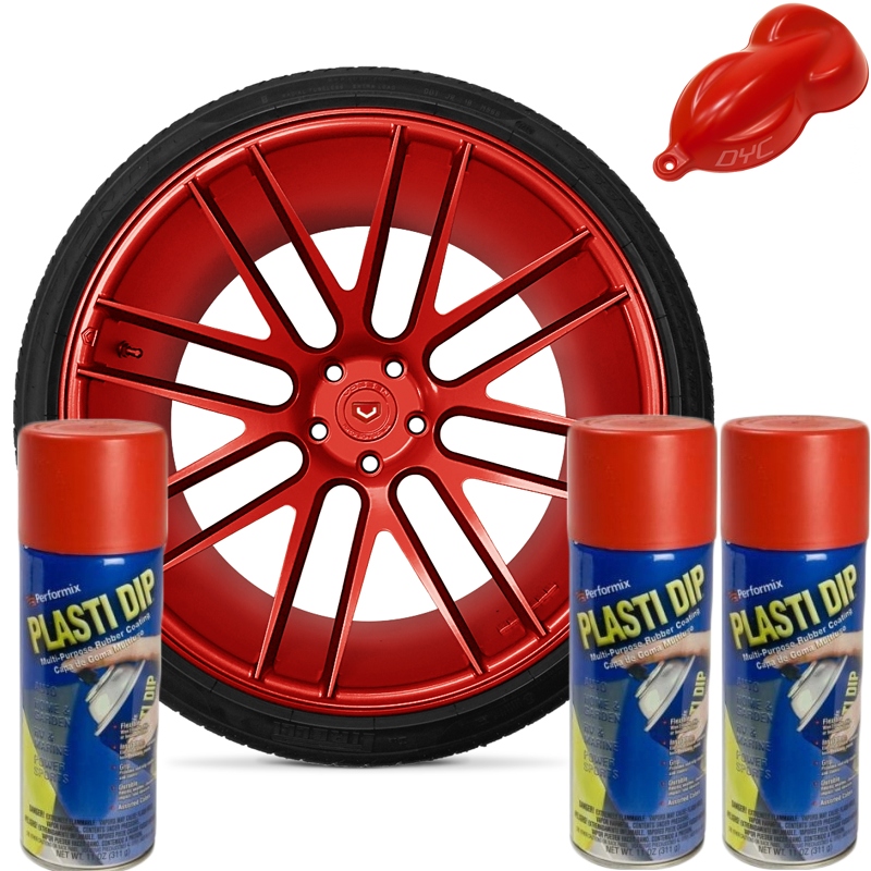 

PlastiDip/Plasti Dip zestaw do felg Czerwony Red