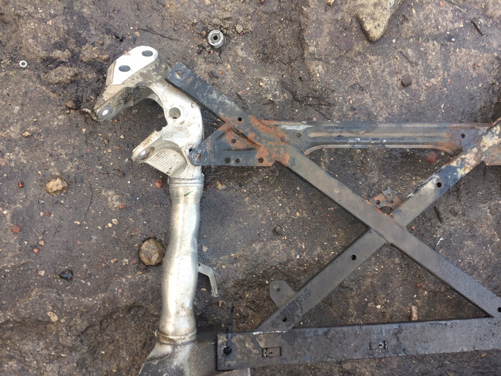 AUDI Q5 8R axle beam subframe axle beam front 8R0399315K