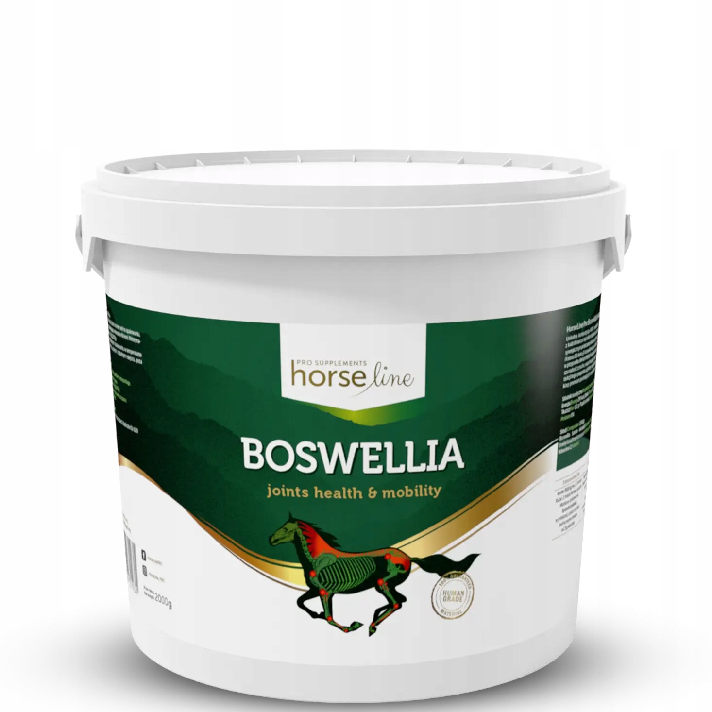 Doplněk na klouby pro koně Horse Line Boswellia 2000 g