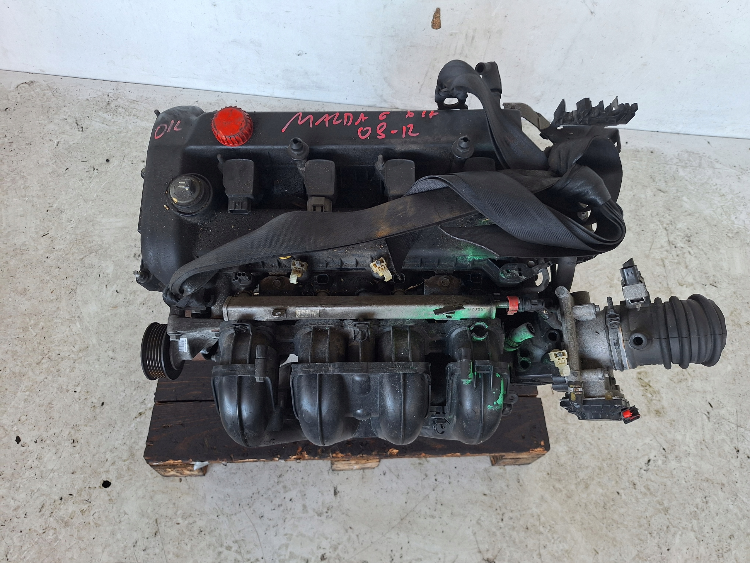 MAZDA 6 GH 08-10 engine 2.0 BENZYNA147KM LF95