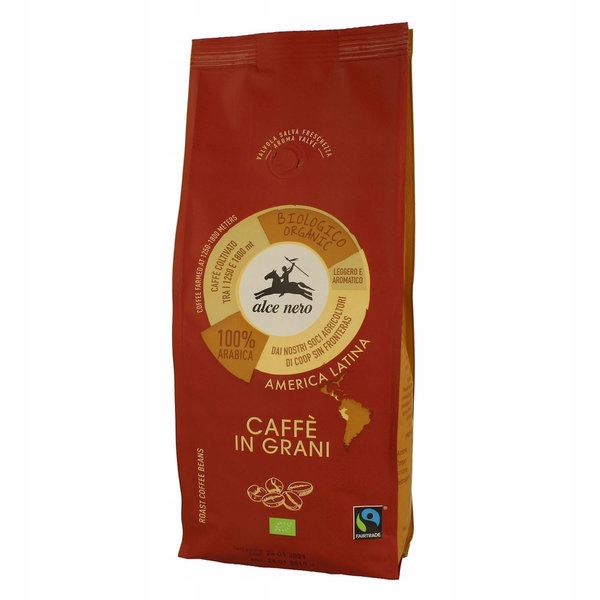 Levně 100% Arabica kávová Káva , fair trade, bio, 500 g Alce Nero