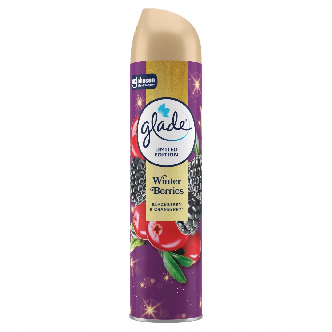 Glade Osvěžovač Vzduchu Winter Berries Sprej Limitovaná Edice 300 ml