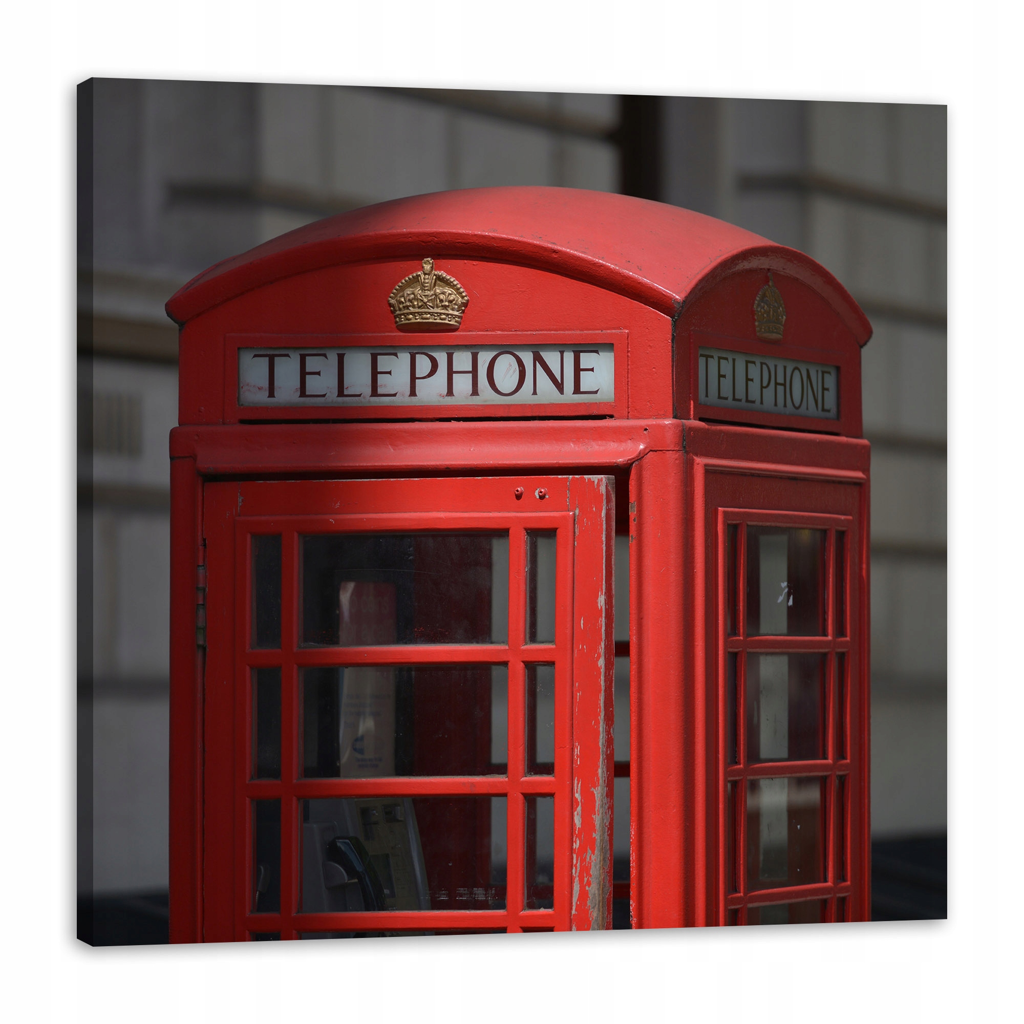 Obraz na plátně Architektura Budka Anglie 90x90