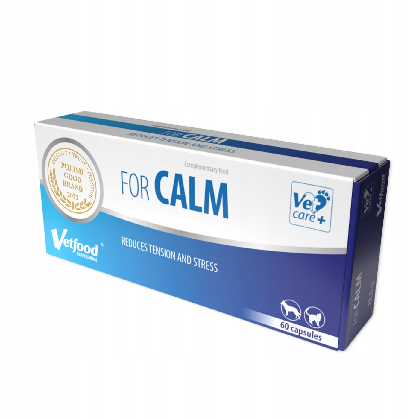 Levně Vetfood For Calm 60 kapslí na stres pro psa a kočku