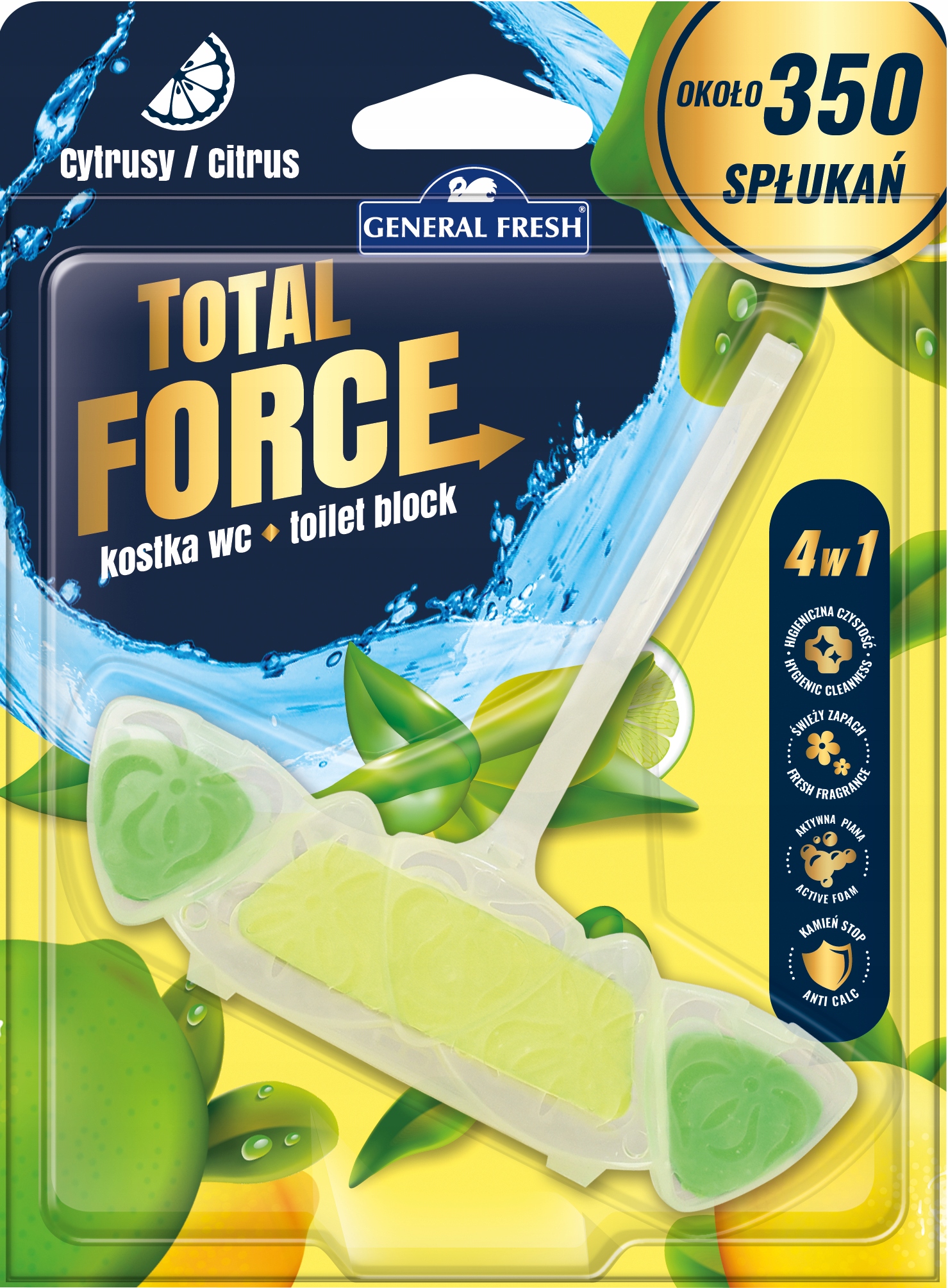 KOSTKA WC TOTAL FIVE FORCE CYTRUSY 40g [10] — miniatura 2