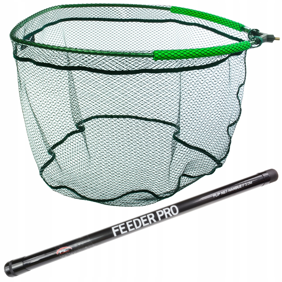 Podbierak sztyca Fl 3 m kosz podbieraka z pływakami 60x50 cm Mikado Method