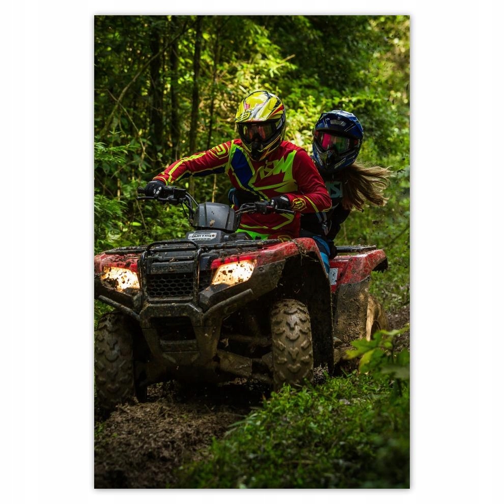 

Plakat 62x93 Quad Cztery kółka Teren