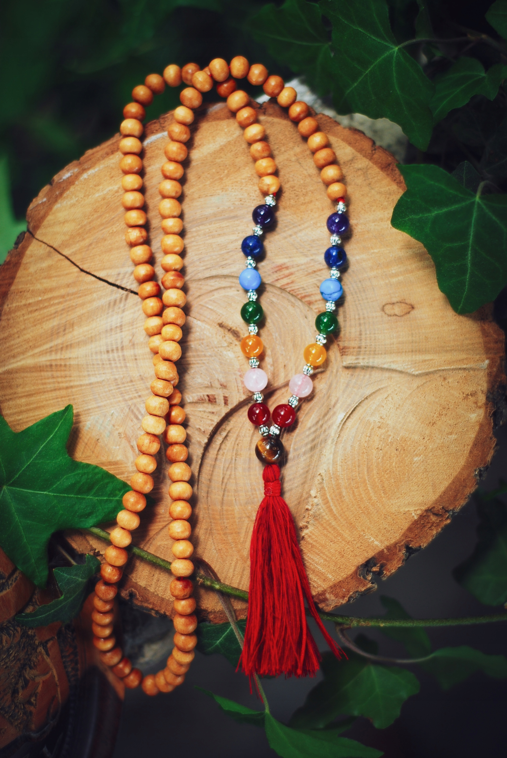 Mala buddhistický křišťál om buddhistický růženec