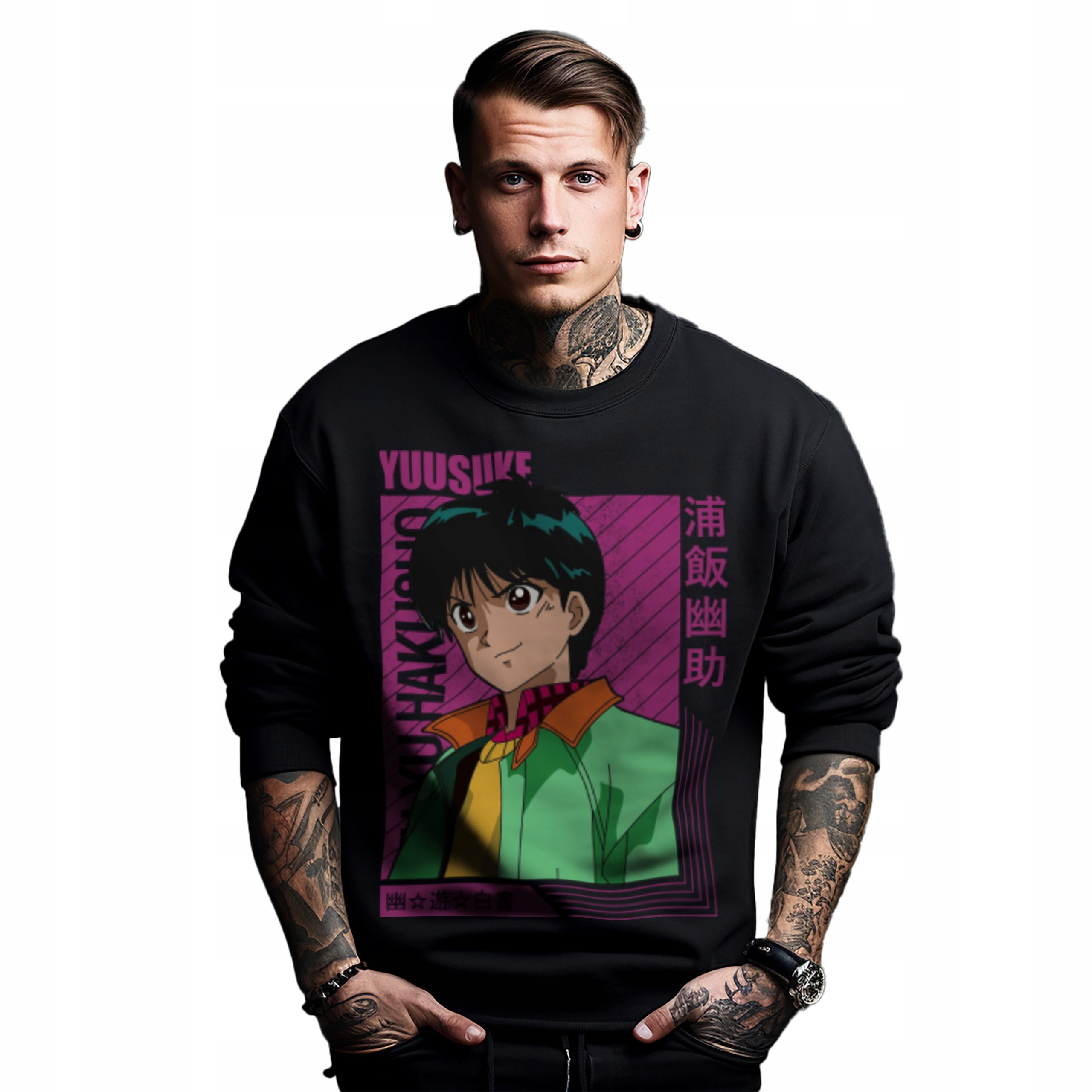 Mikina s potiskem Anime Yuu Hakusho