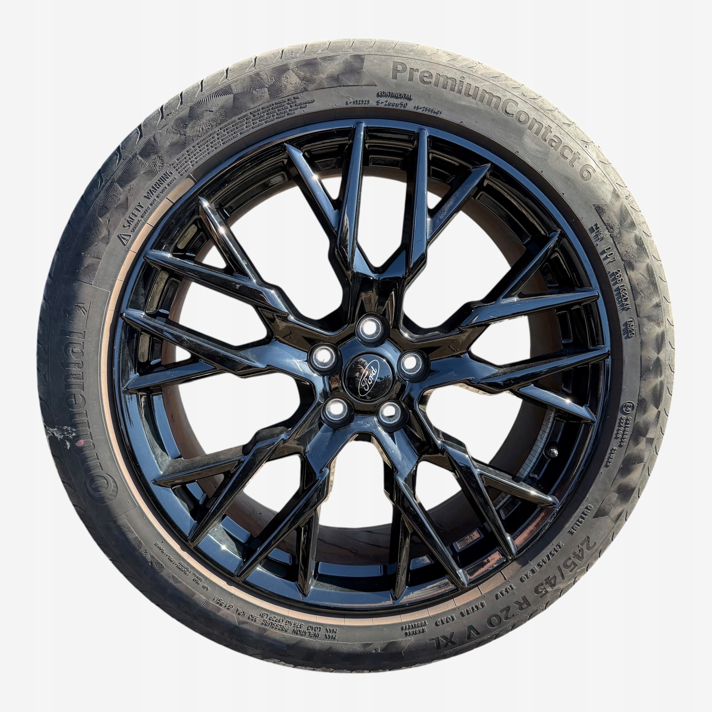 discs wheels tyres FORD KUGA CONTINENTAL 245/45/20" 5MM summer