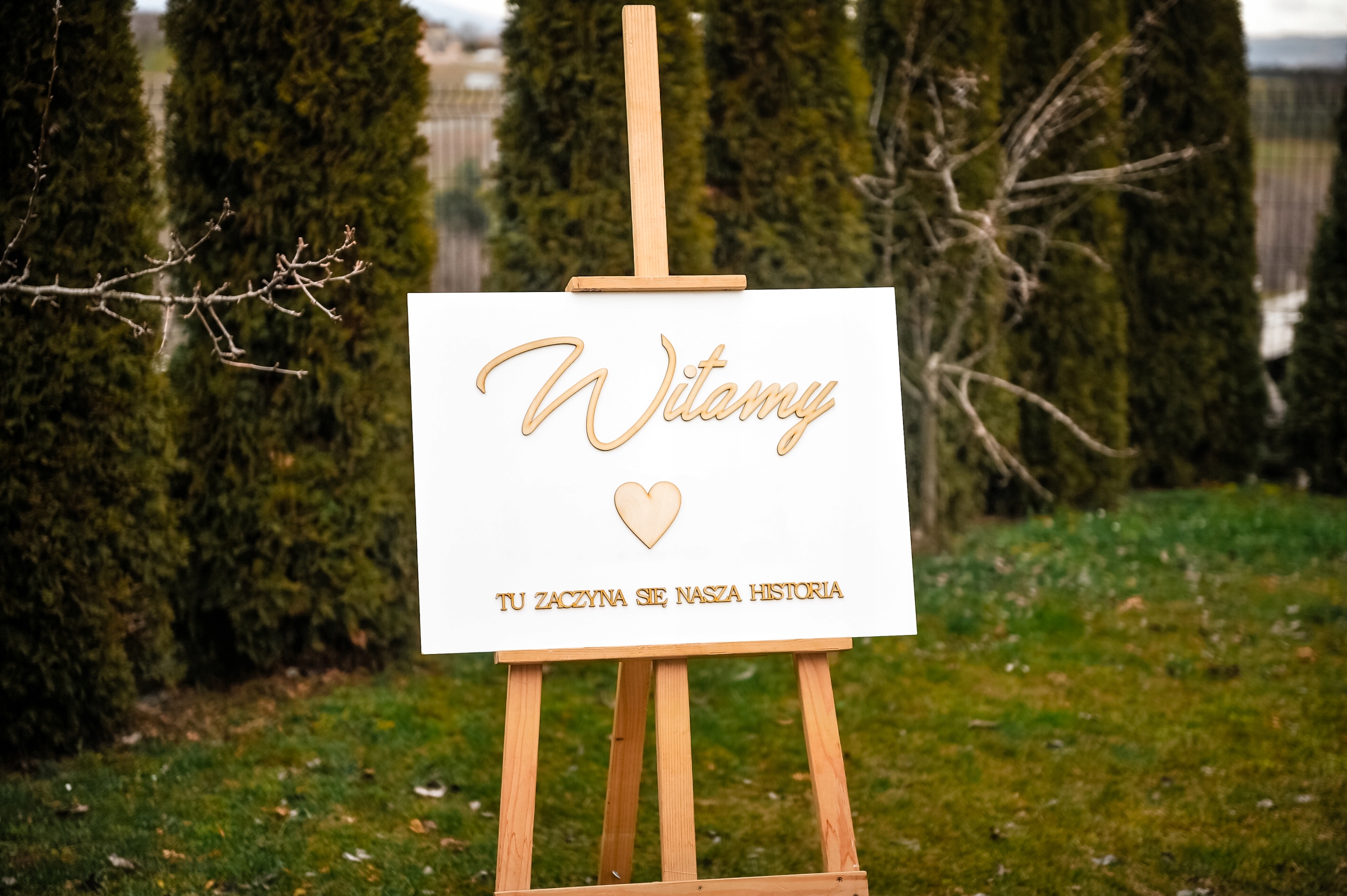 Plansza tablica na powitanie Gości Ślub Wesele TAB-1DS Rodzaj inny