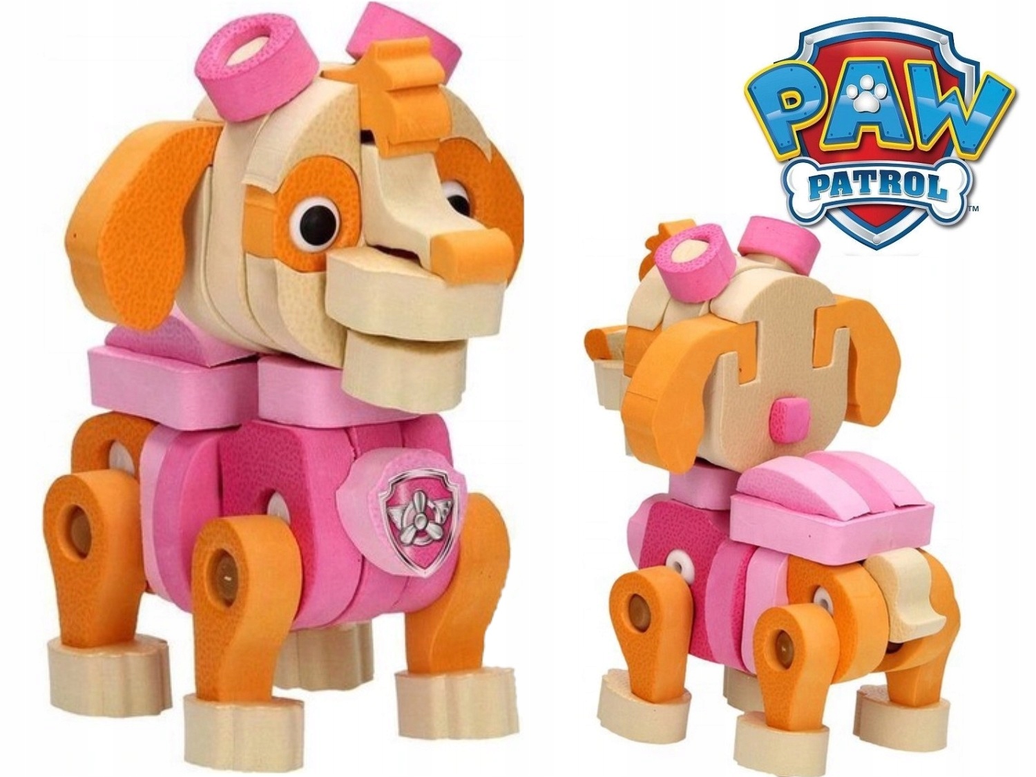 PSI PATROL PUZZLE 3D SKYE 48elementów Liczba elementów 48