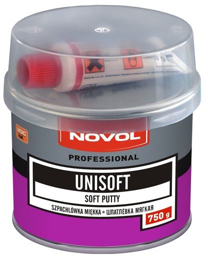 Novol Unisoft. Szpachlówka miękka 0,75 Kg
