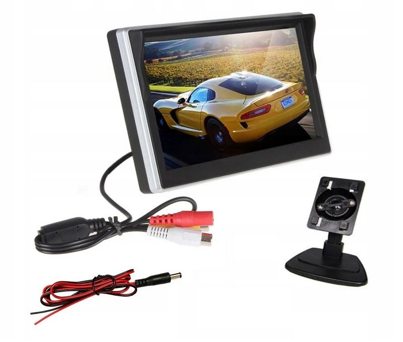 Monitor tft LCD 5" pro couvací kameru patka |03