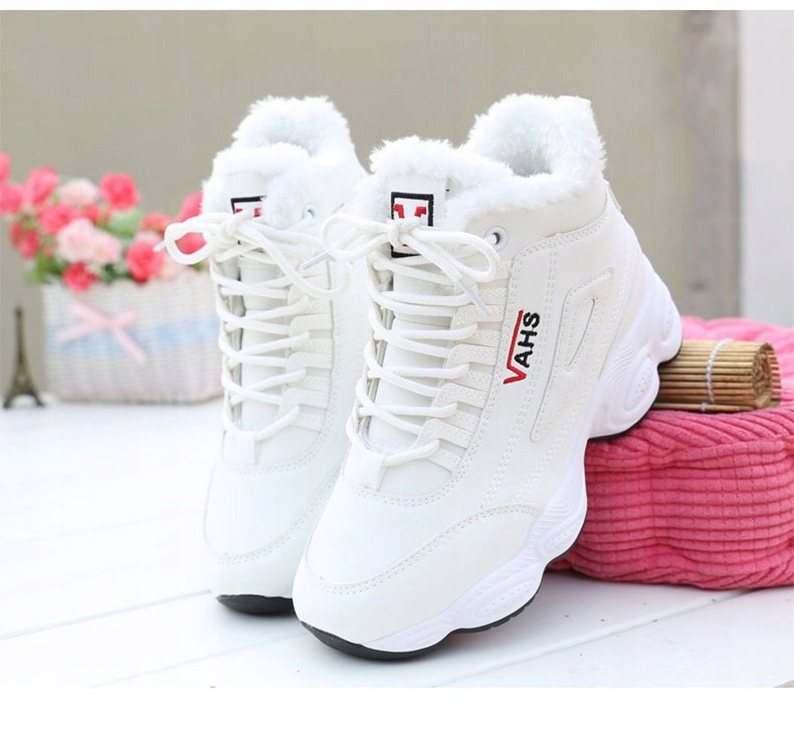 DAMSKIE BUTY ZIMOWE CIEPŁE ŚNIEGOWCE FUTERKO Najlepsza Jakość Kod producenta bajizhuo884643