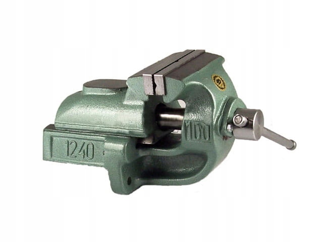 Imadło ślusarskie stałe z prowadzeniem 1240-125 mm