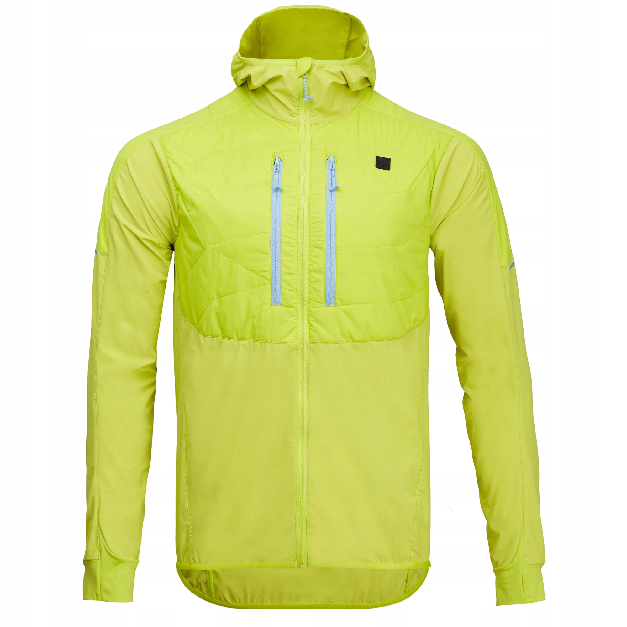 Kurtka zimowa męska sportowa skiturowa Silvini Core MJ2112 limonkowa r. XL
