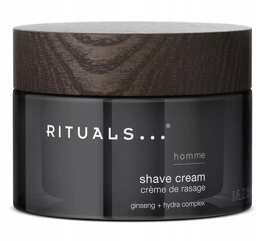 RITUALS Krem Do Golenia Homme 250ml Ginseng & Hydra Complex