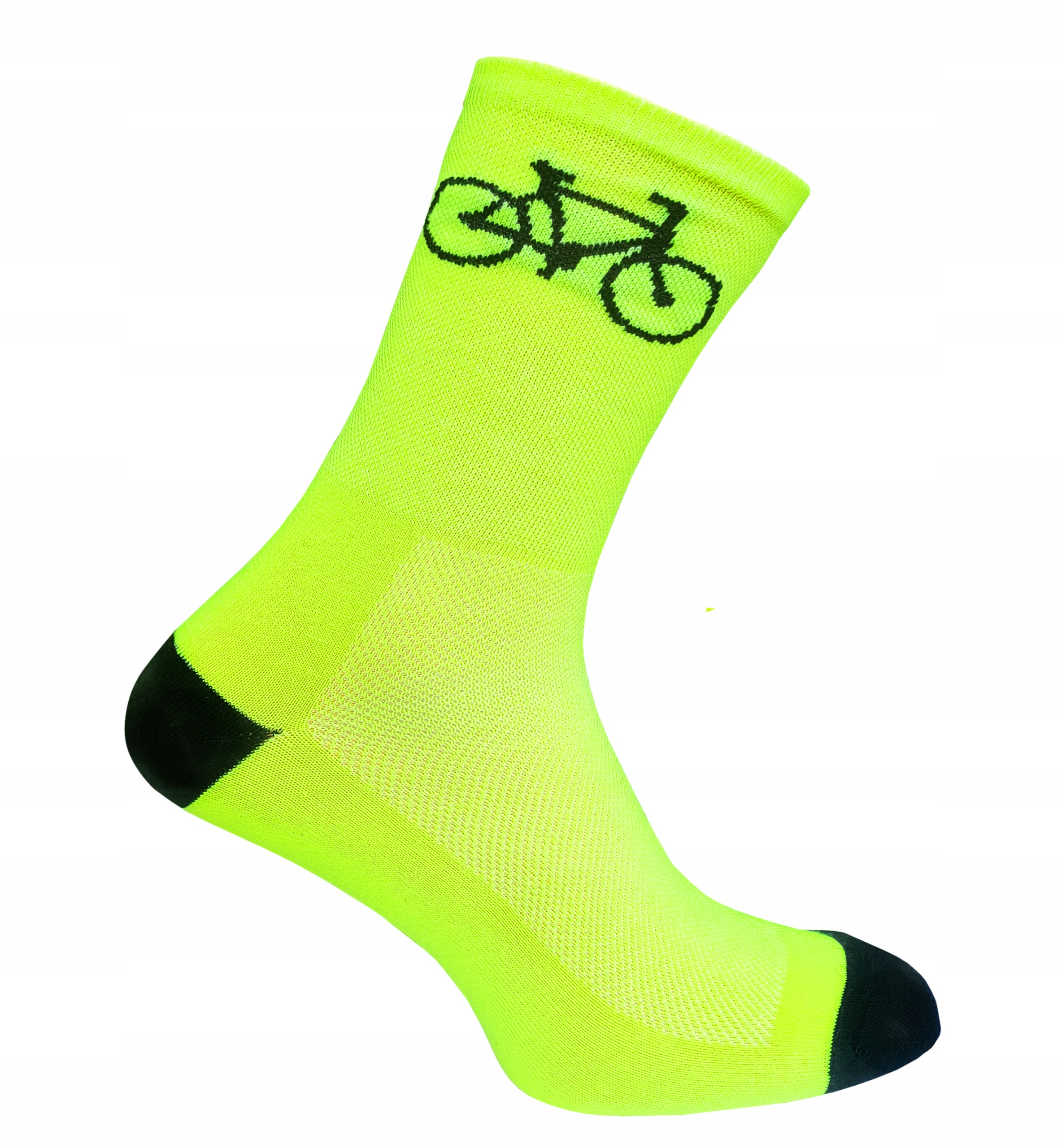 

Wysokie Skarpety Kolarskie-FLUO R-44-46 Vikasport