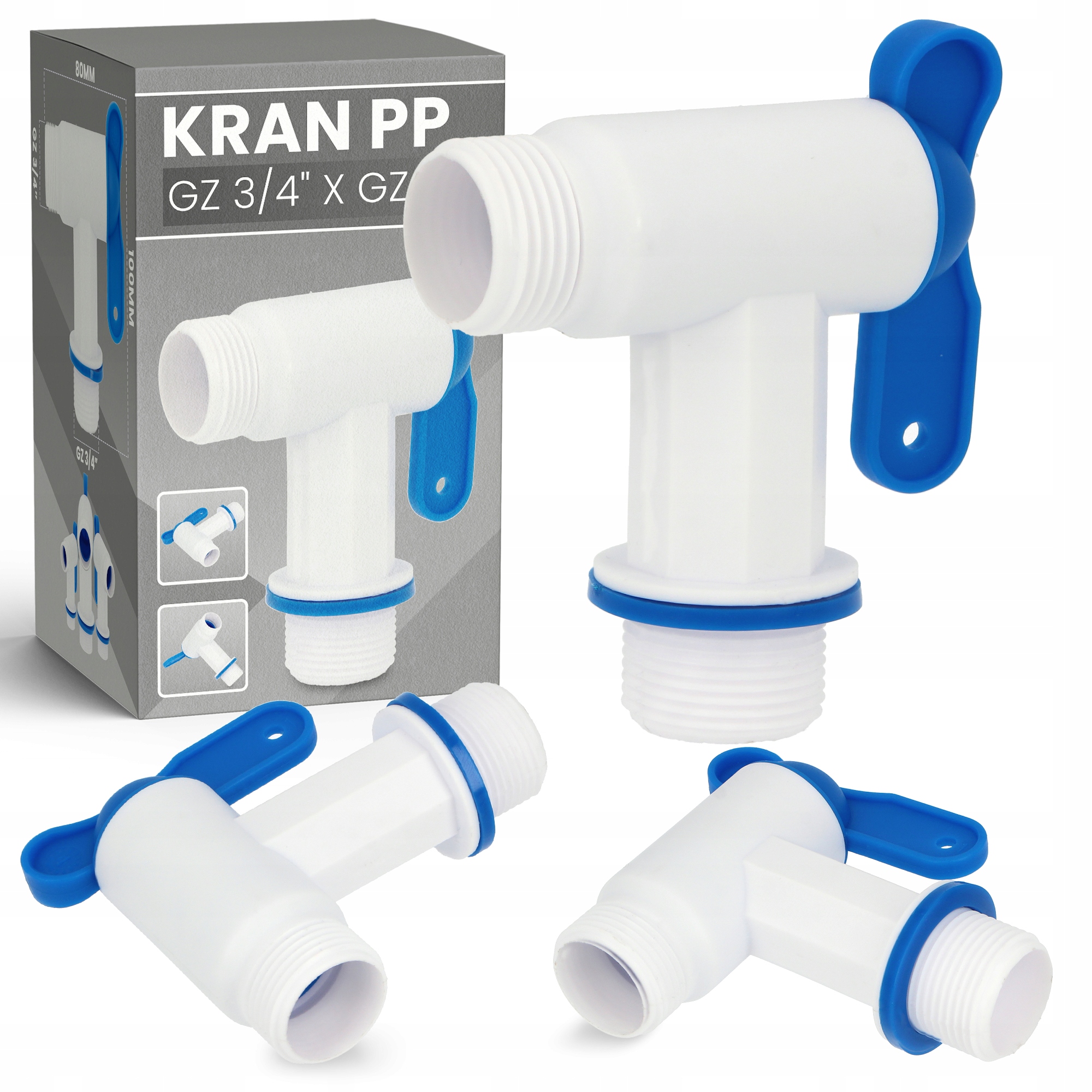 

Kran Ogrodowy Beczka Mauzer Gz 3/4'' x Gz 3/4''