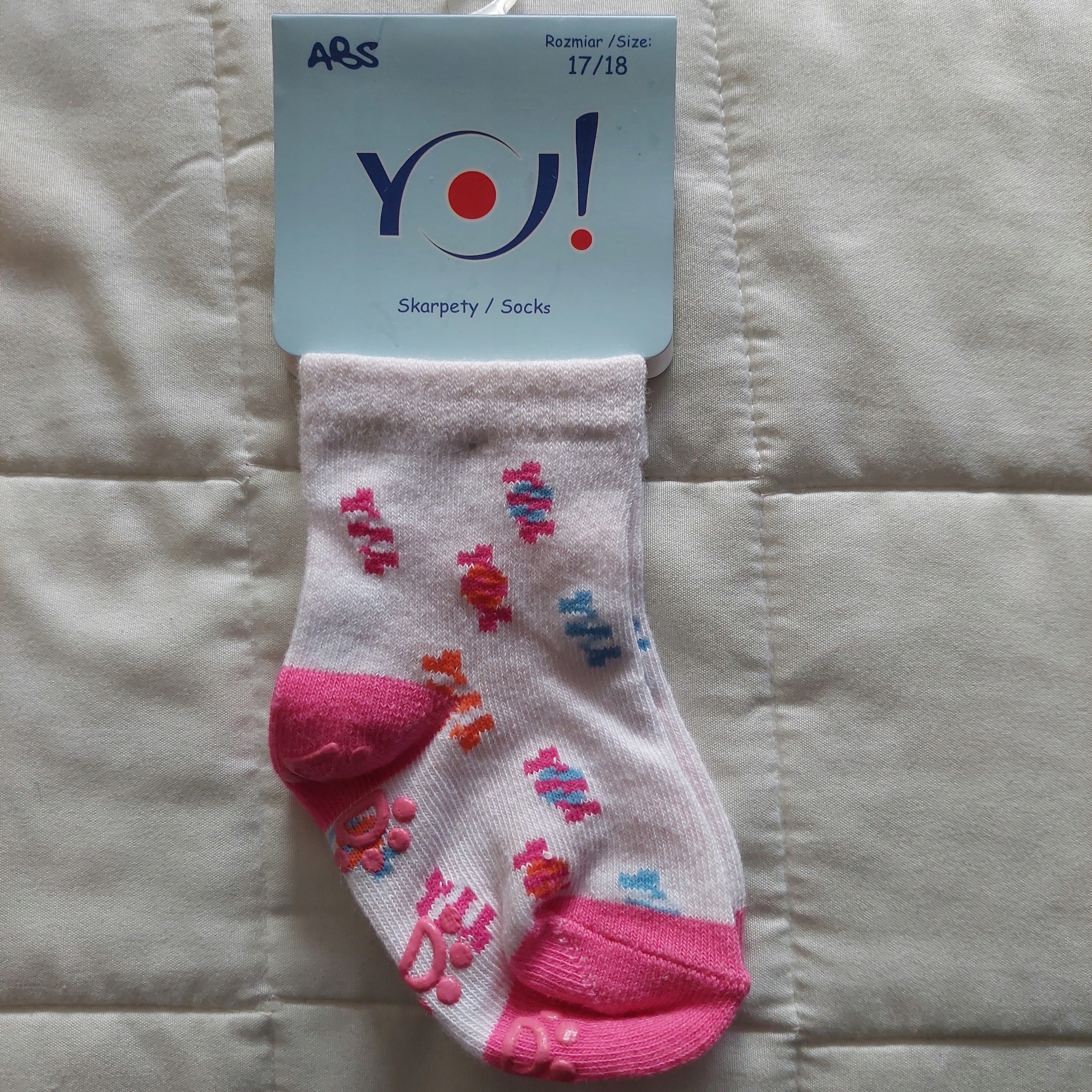 

Skarpetki Yoclub Abs roz 17/18 (10-11cm)