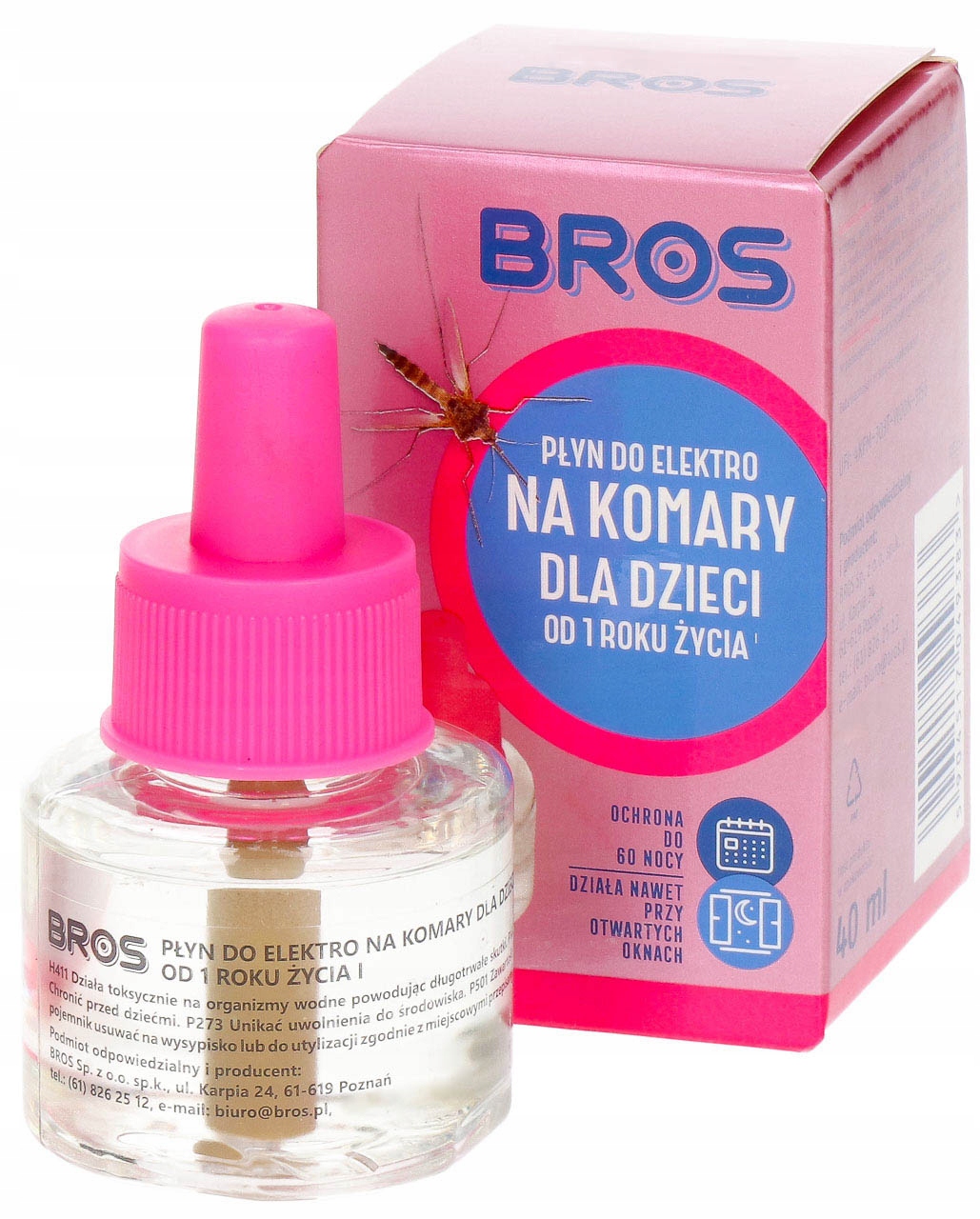 

Płyn Wkład Do Bros Elektro Na Komary Dla Dzieci