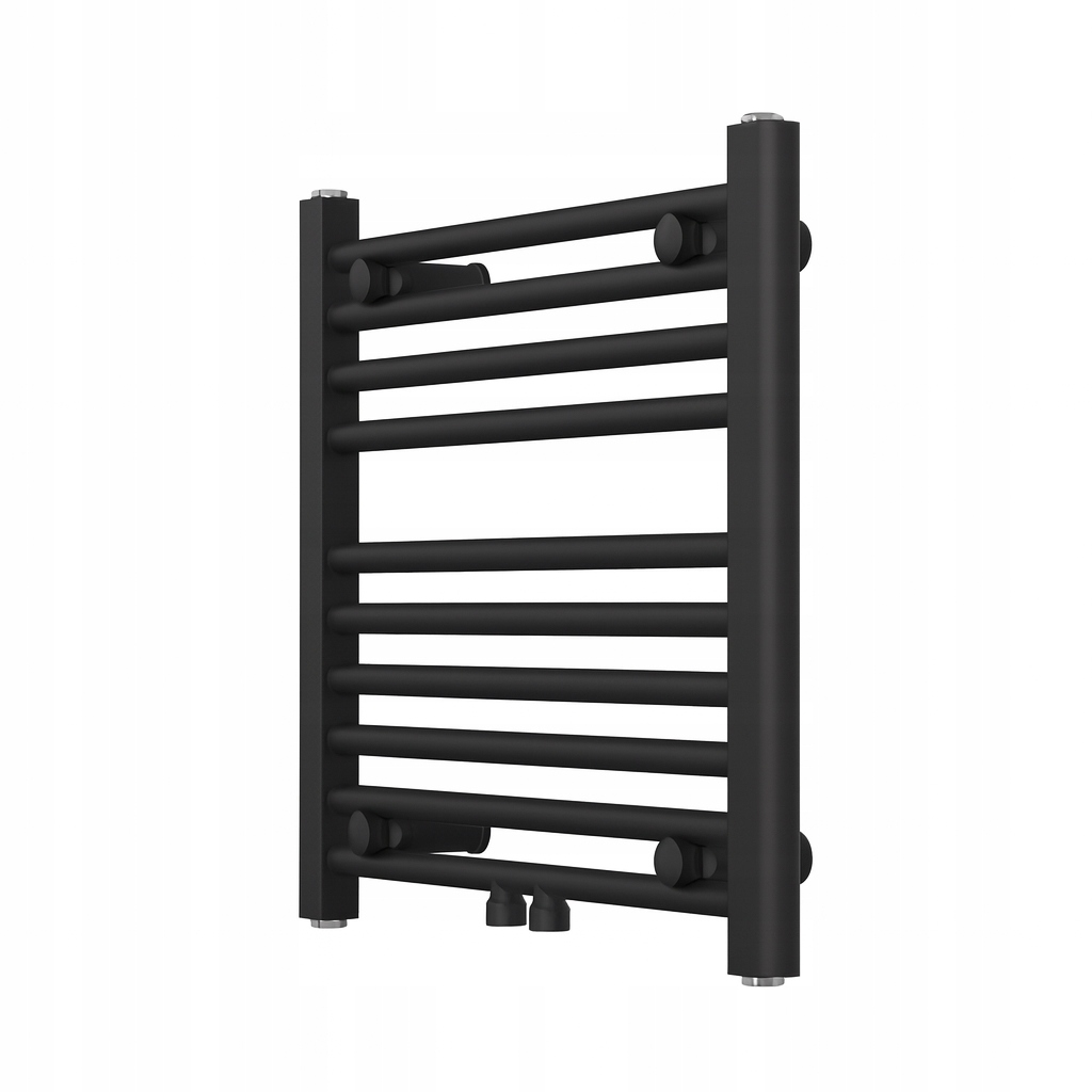 Arceno Koupelnový radiátor Carat 480 x 550 mm, 215 W, černý matný