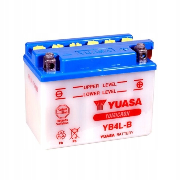 

Akumulator Yuasa YB4L-B 12V 4Ah 45A Cca Japan