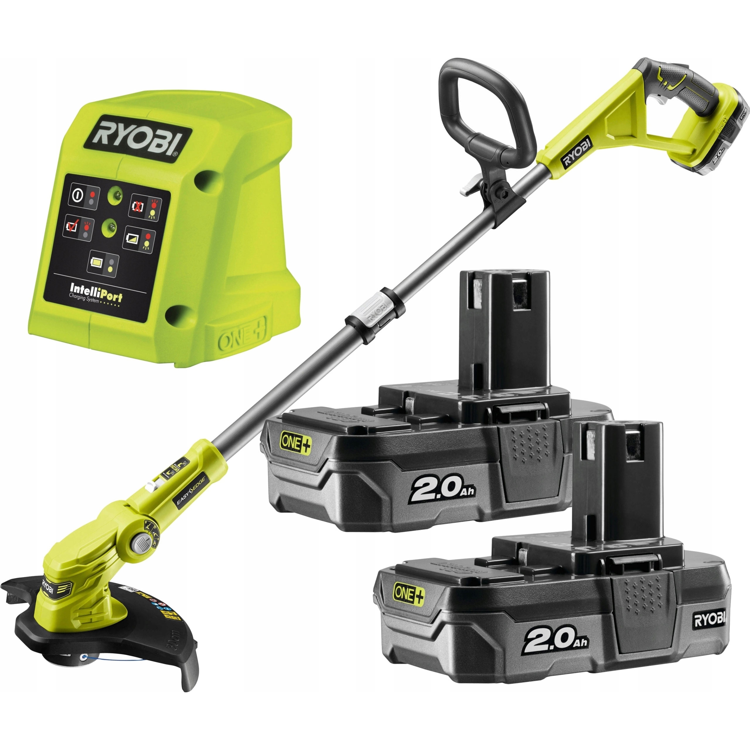 Ryobi Akumulátorový Vyžínač 2x2,0Ah Krovinorez RLT183222S