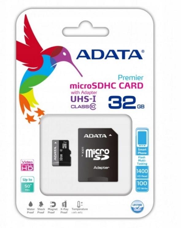 Karta SD Adata Micro SecureDigital microSD 32GB