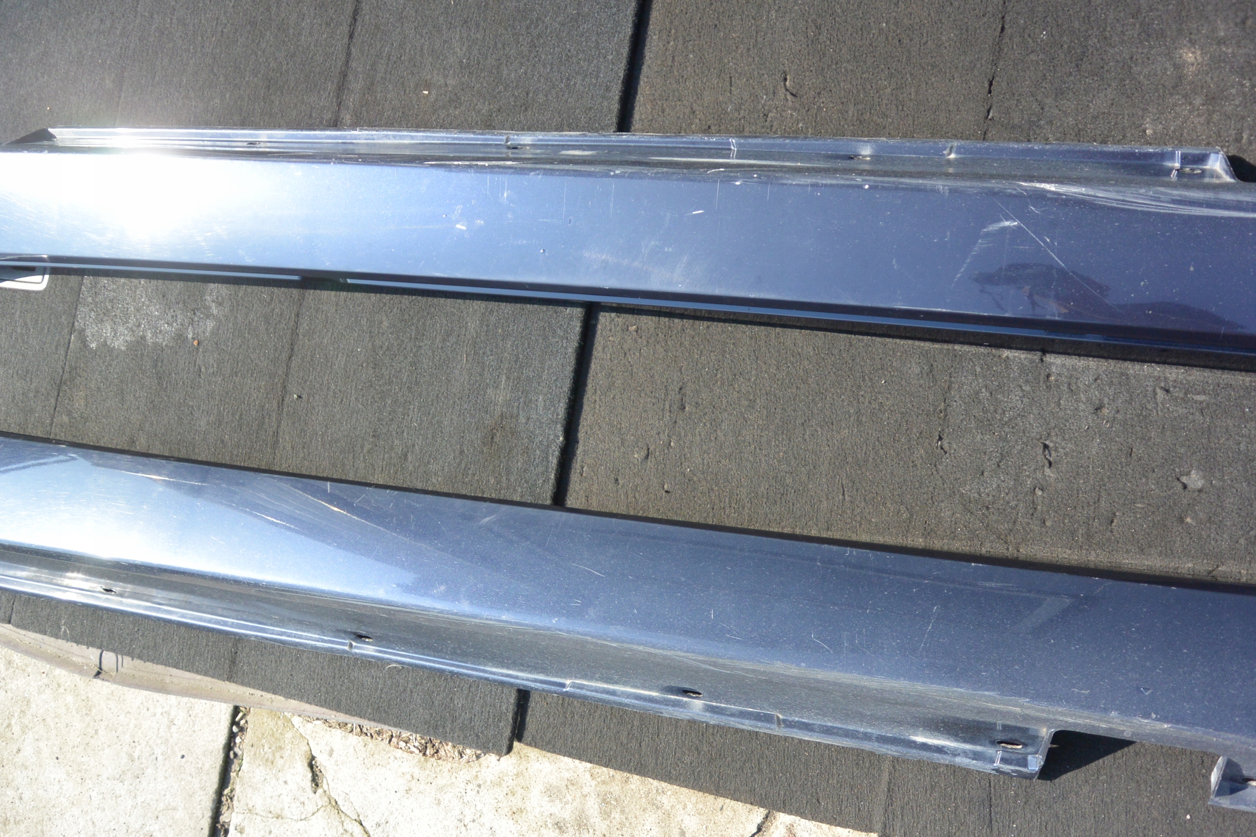 moulding cap of the threshold left right sedan KOMBI BMW 5-SERII E60 E61